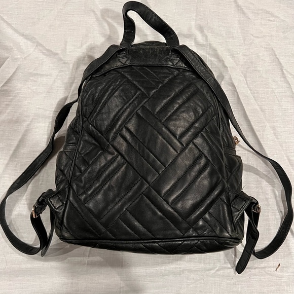 Michael Kors Quilted Leather Abbey Backpack - Picture 4 of 6